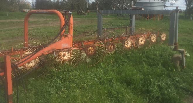 inline hay rake 9 wheel Sale,  For Hay Machinery inline Rake 9 wheel Howard